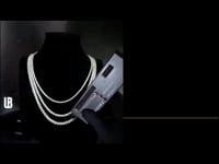 925 Sterling Silver with premium 18K Gold, White Gold Material