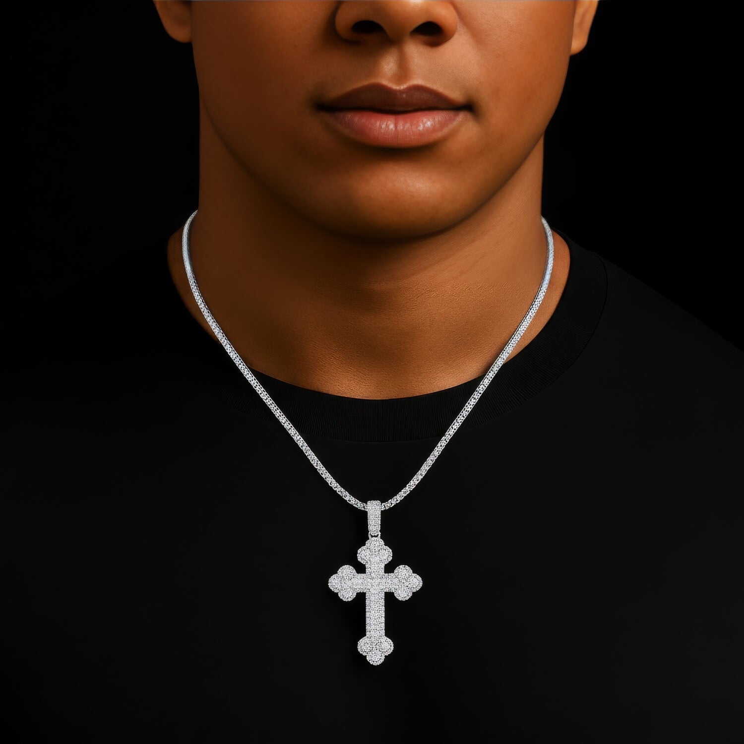 Iced Out Diamond Tester Passed Moissanite Jewelry