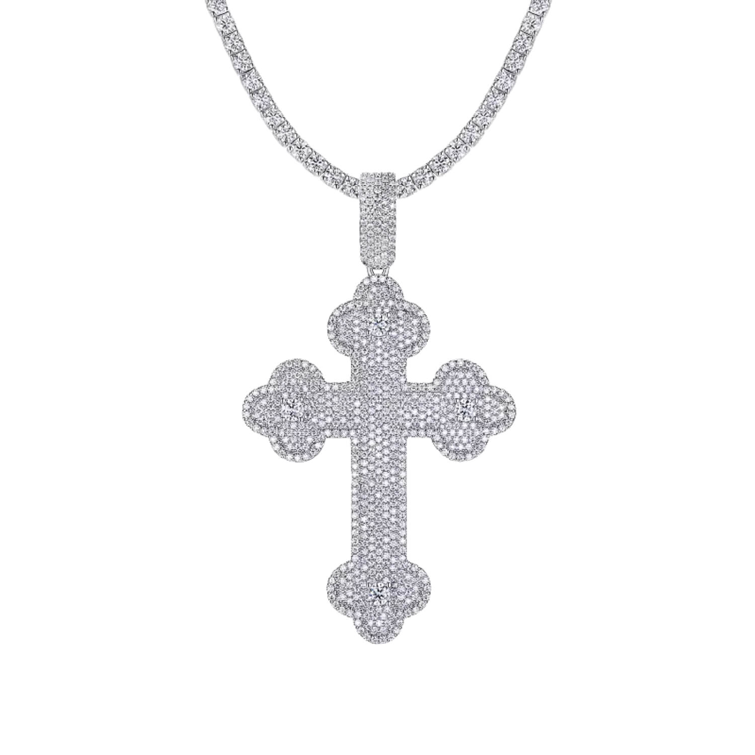 Ultimate Bold VVS1 Moissanite Pendant for Men and Women